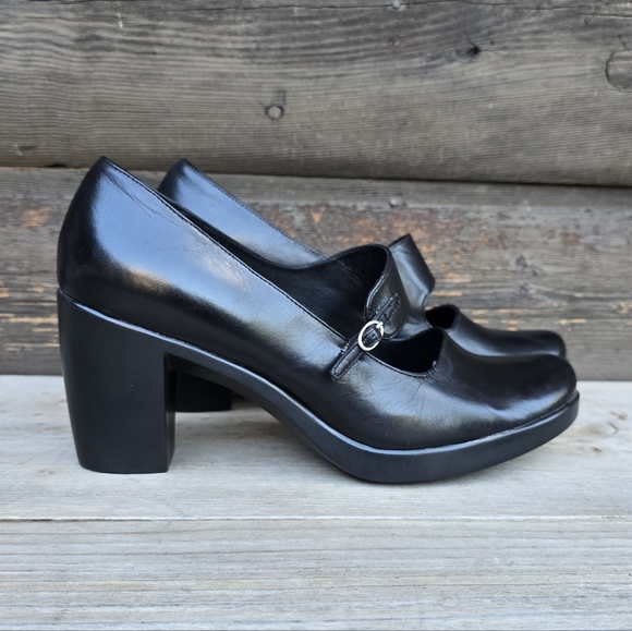 Dansko NEW!! Tara, Retro Mary Jane, Comfort, Chunky Block Heel Pumps 11.5M - Picture 2 of 15